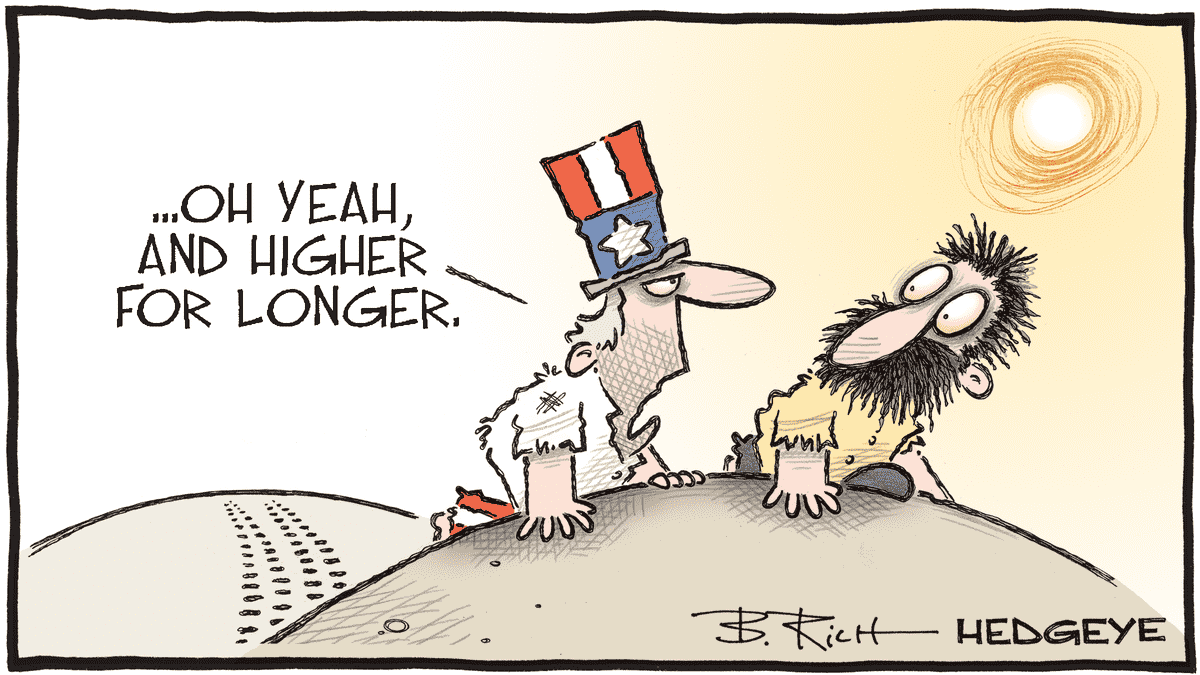 MacroTraders.ro - Hedgeye - Cartoon of the Day - No End in Sight - Tuesday 30.04.2024 Picture