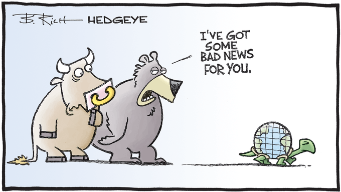 Bob Rich Hedgeye Cartoon of the day Picture