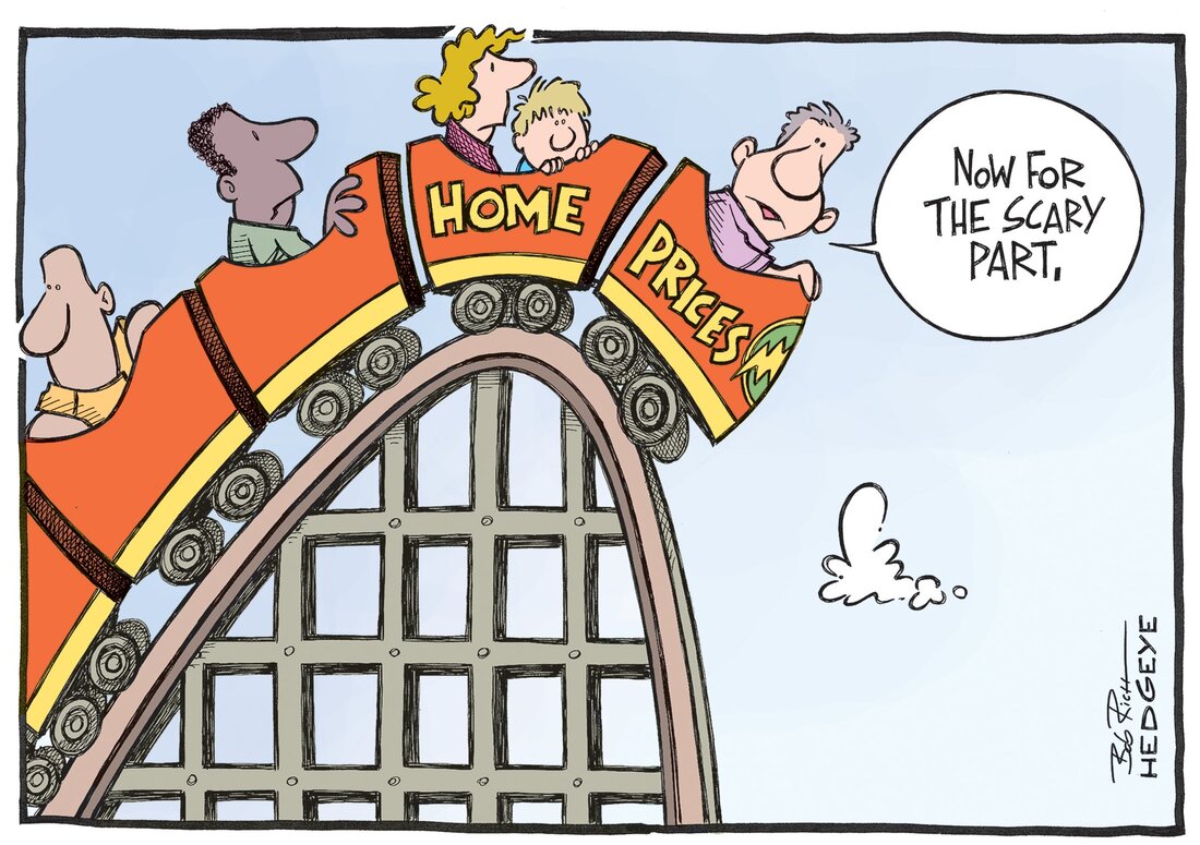 Hedgeye Cartoon of the day home prices Picture