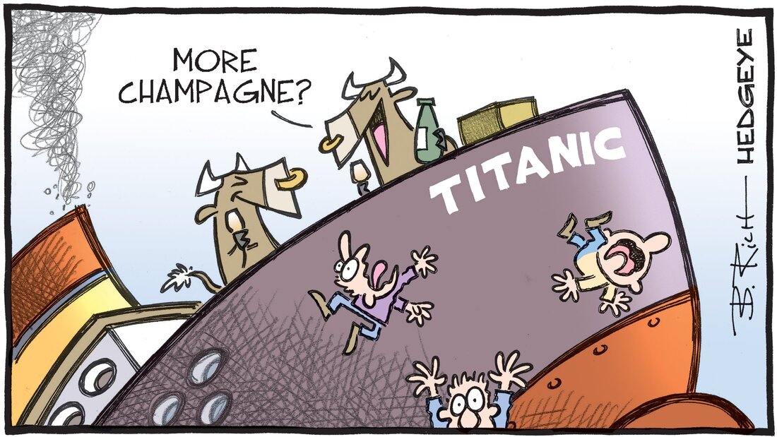 Hedgeye Bob Rich's Cartoon of the Day: Popping the Bubbly 05.04.2023 Picture