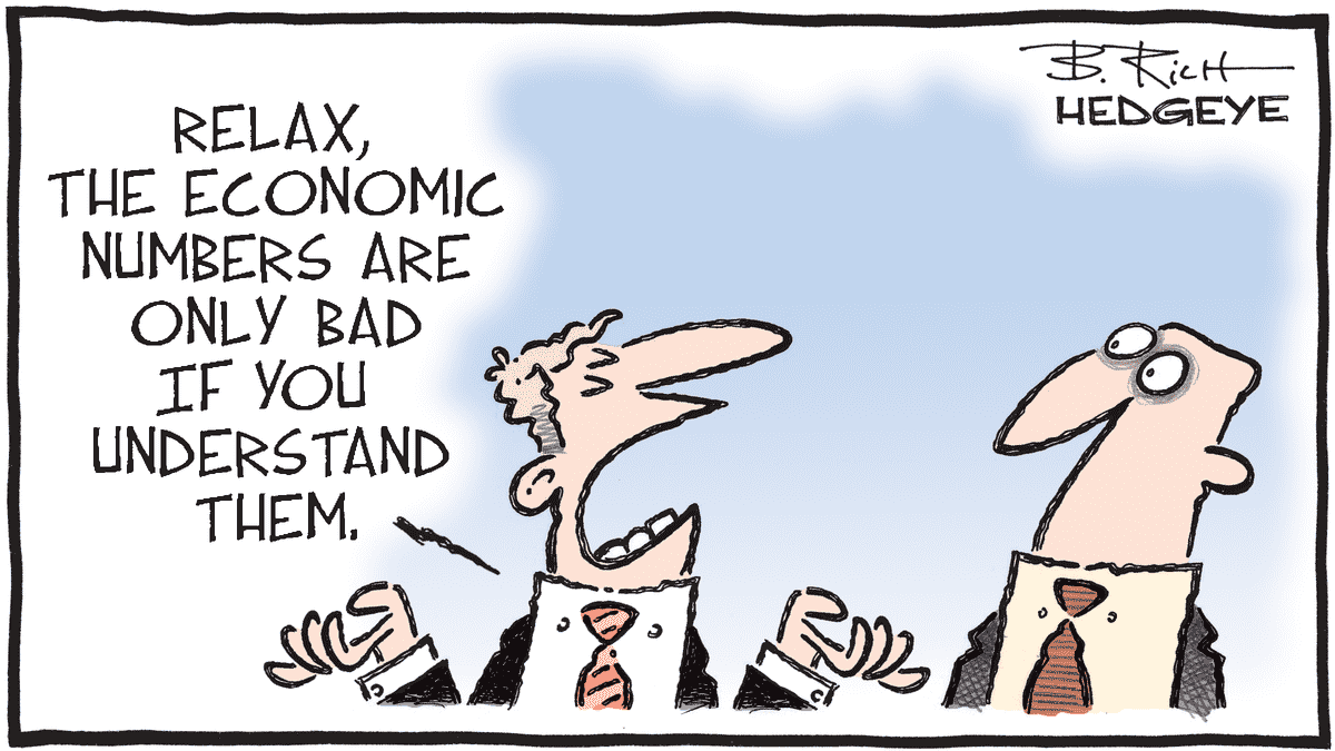MacroTraders.ro - Hedgeye - Cartoon of the Day- Ignorance Is Bliss - Tuesday 09.01.2024 Picture