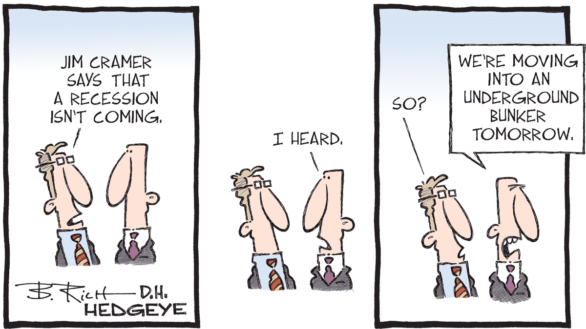 MacroTraders.ro - Hedgeye - Cartoon of the Day - Soft Landing Denied - Thursday 21.12.2023 Picture