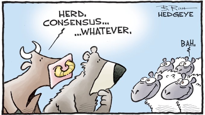 Hedgeye Cartoon of the Day CONSENSUS Picture