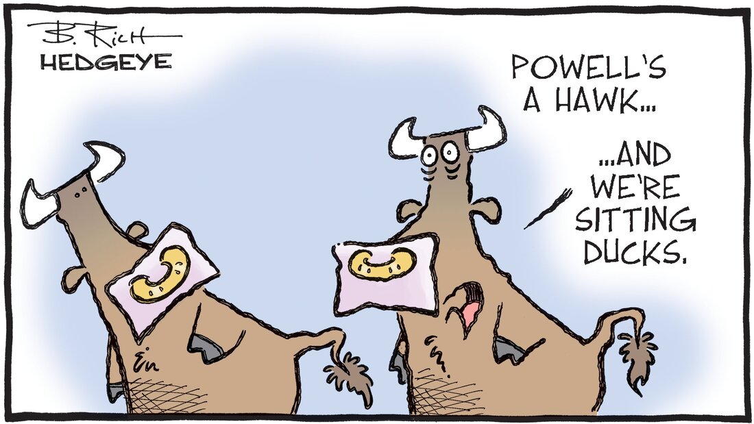 Cartoon of the day: Open Season by B.Rich from Hedgeye on macrotraders.ro Picture