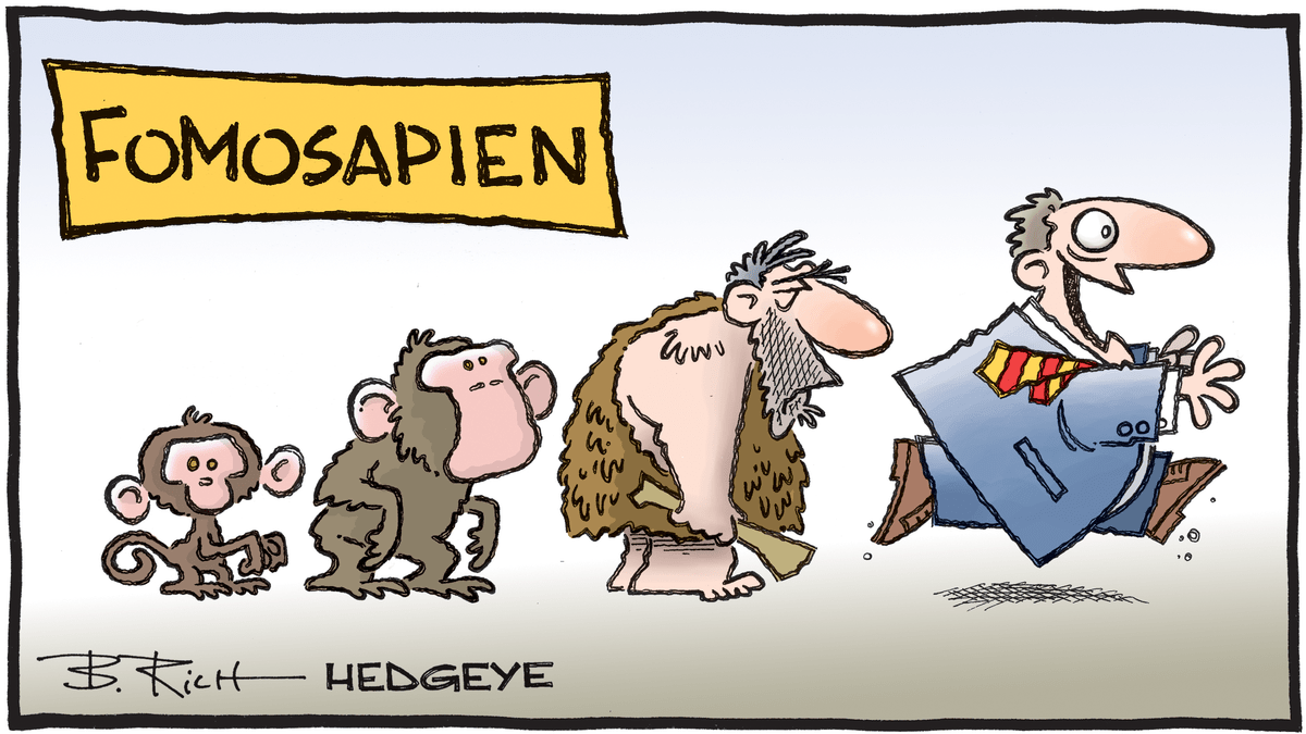 Hedgeye's Cartoon of the Day FOMOSAPIENS 02 November 2022 Picture
