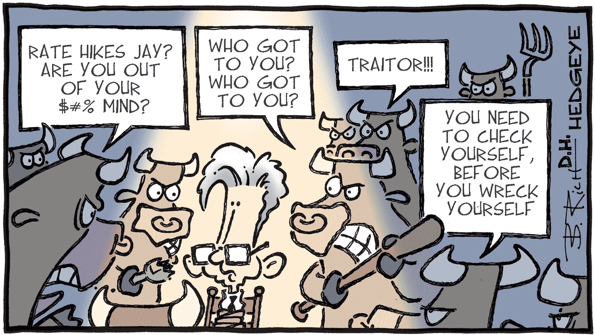Hedgeye Jerome Powell Cartoon of the day: Traitor on macrotraders.ro Picture