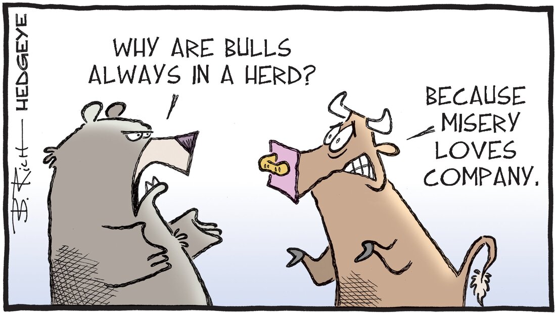 Cartoon of the day Bulls always in a herd 22 november 2022Picture