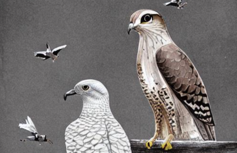 Hawks and Doves 2023 AI Generated Blog Header Picture