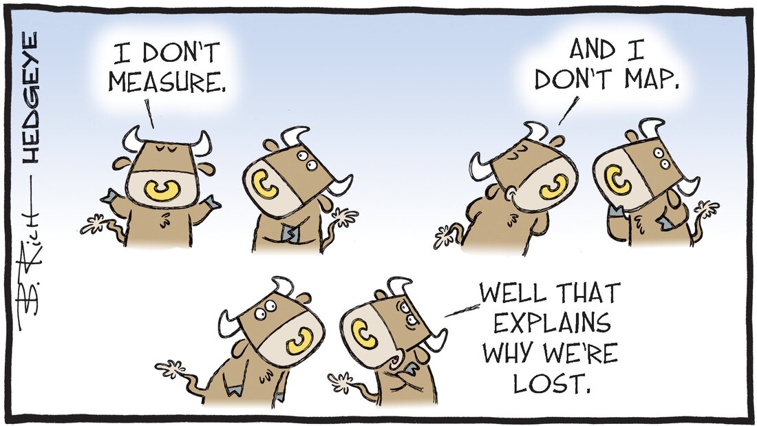 Hedgeye Bob Rich Cartoon of the Day - Short BS Long GPS 26.04.2023 Blog Picture
