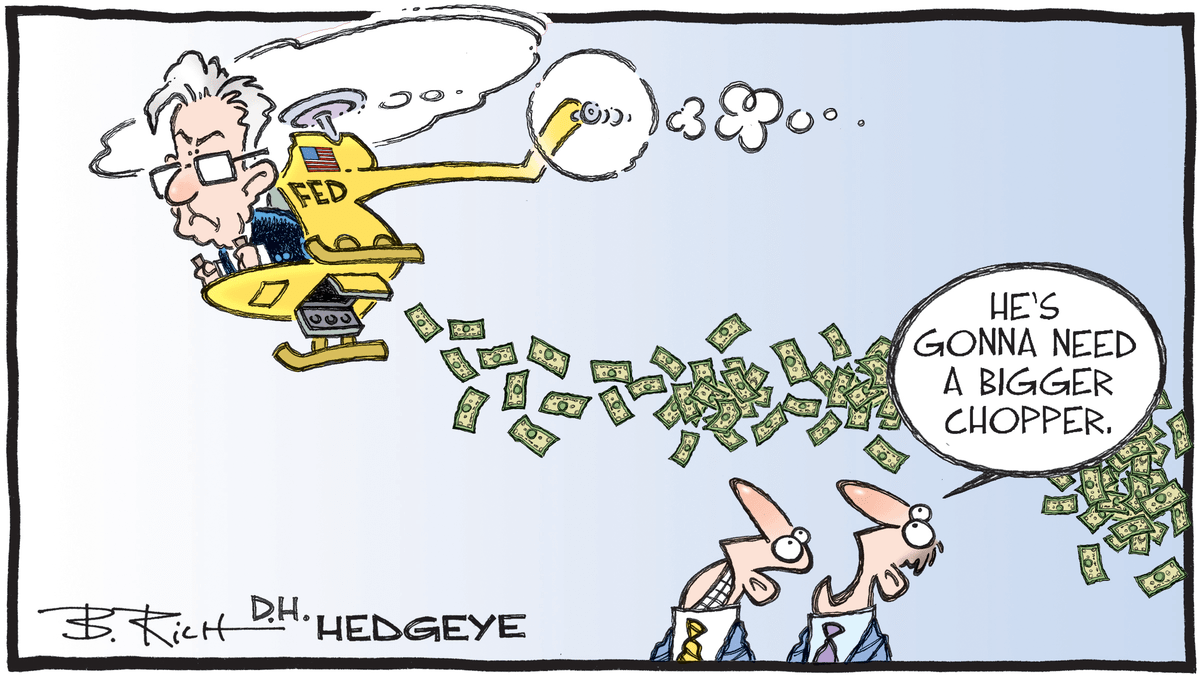Hedgeye Bob Rich Cartoon of the Day - The original version from 20 March 2020 - Wednesday 31.05.2023 Picture