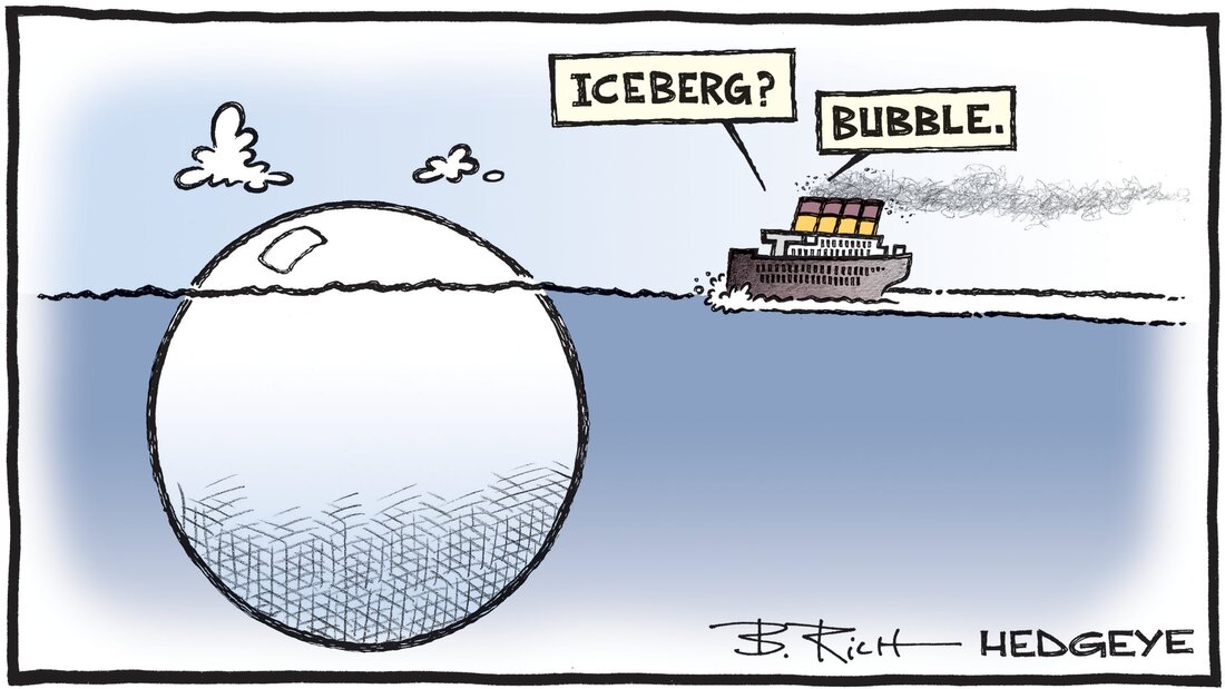 Hedgeye Cartoon of the Day Iceberg Bubble 27.03.2023 Picture