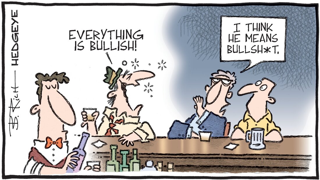 Hedgeye Cartoon of the Day - Drunk Guy In A Bar - Thursday 15.06.2023 Picture