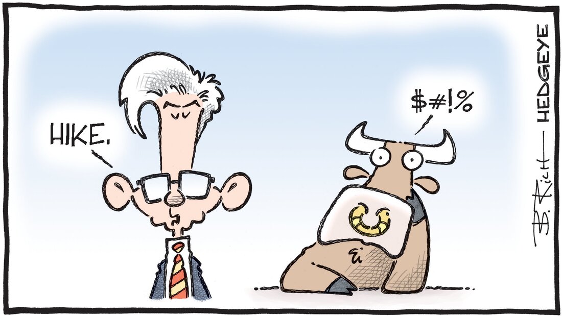 Hedgeye - Cartoon of the Day - FED Bullshit - Thursday 27.07.2023 - Macro Traders Blog Romania Picture