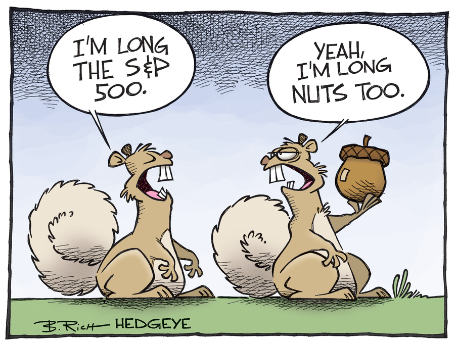 Hedgeye - Cartoon of the Day - Going Nuts - Wednesday 02.08.2023 Picture
