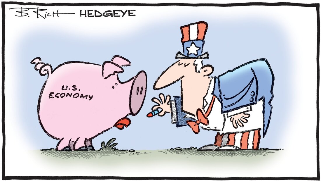 Hedgeye - Cartoon of the Day - Putting Lipstick on a Pig - Friday 28.07.2023 - Macro Traders Blog Romania Picture