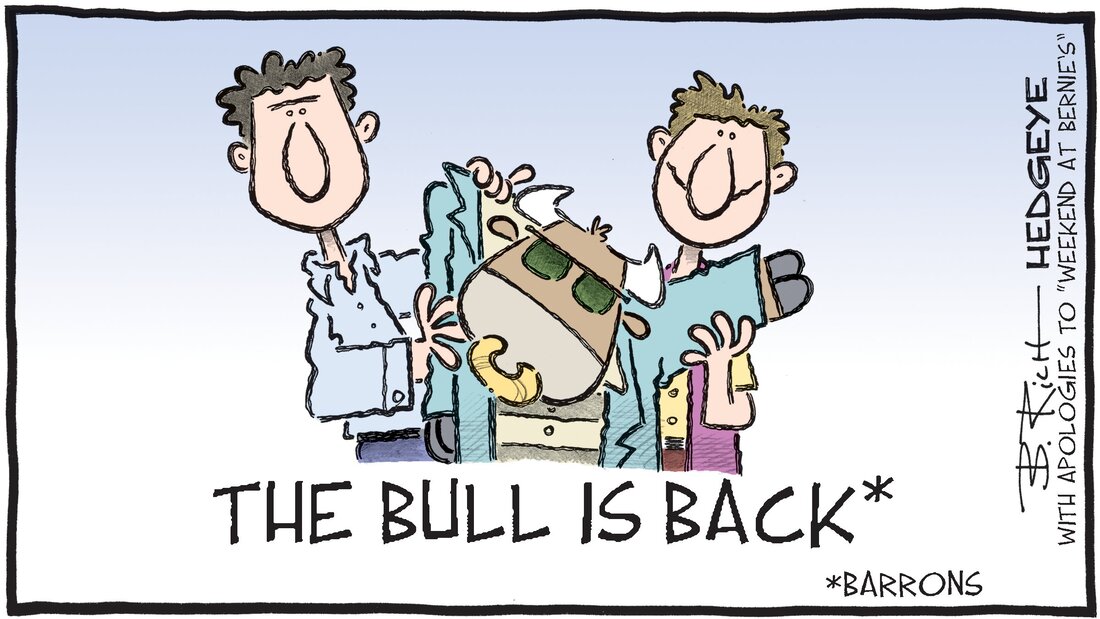 Hedgeye Cartoon of the Day - Weekend At Barron's - Tuesday 13.06.2023 Picture