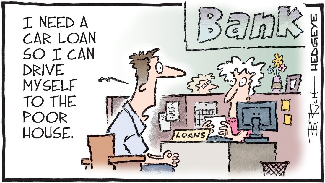 Hedgeye - Macro Blog Romania - Cartoon of the Day - Driven Mad - Friday 14.07.2023 Picture