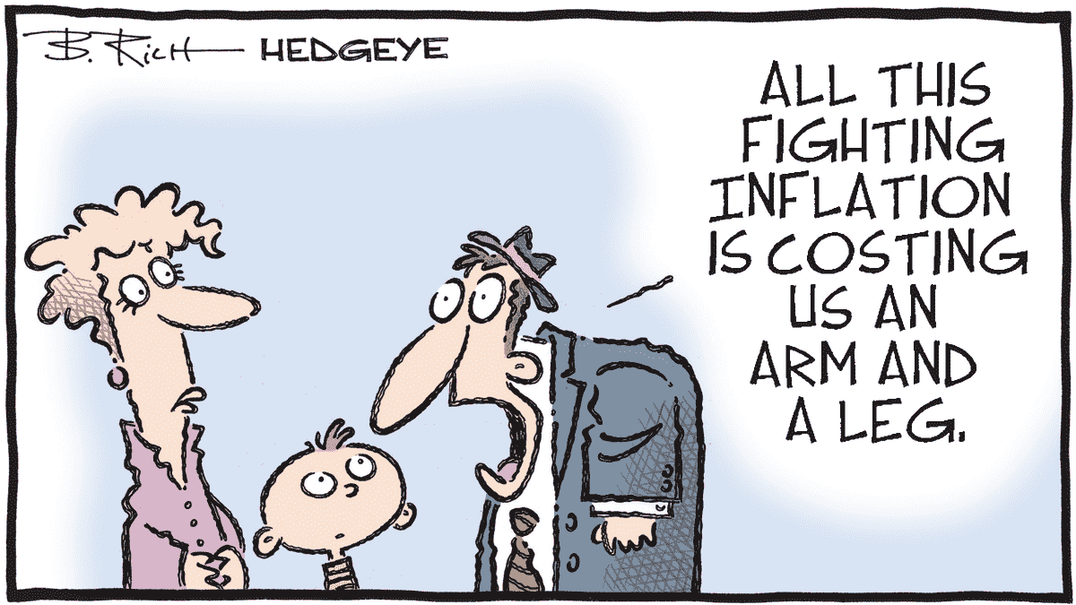Hedgeye - Macro Traders Blog Romania - 07.12.2023 Cartoon of the Day - Fighting inflation Victims 21.07.2023 Picture