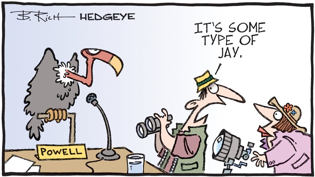 Hedgeye - Macro Traders Blog Romania - Cartoon of the Day - Upcoming Jay P - Monday 24.07.2023 Picture