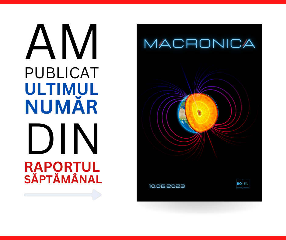 Raportul Macronica - Blog Macro Traders Romania - Tuesday 12.06.2023