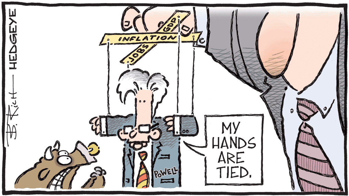 MacroTraders.ro - Cartoon of the Day- Tied Up - Wednesday 14.02.2024 Picture