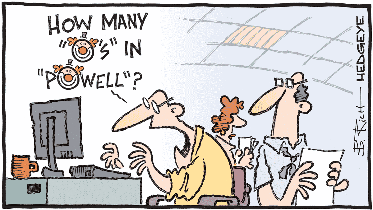 MacroTraders.ro - Hedgeye - Cartoon of the Day- Cirque du Central Bank - Thursday 04.04.2024 Picture