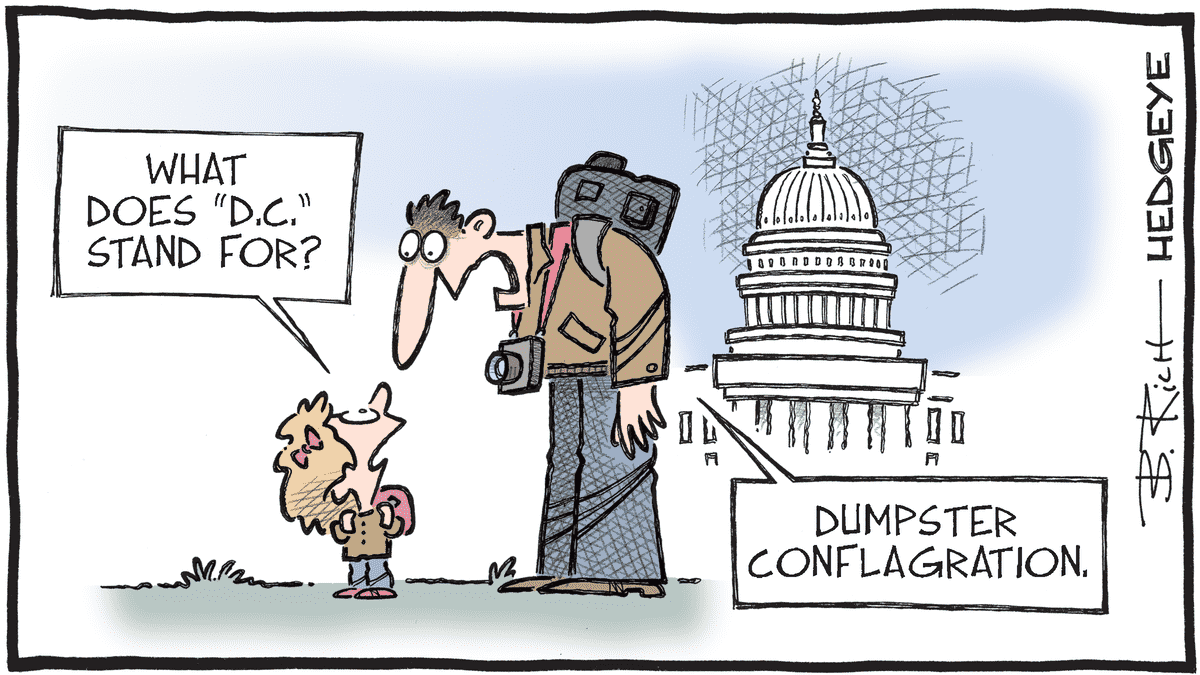 MacroTraders.ro - Hedgeye - Cartoon of the Day - DC - Wednesday 13.12.2023 Picture