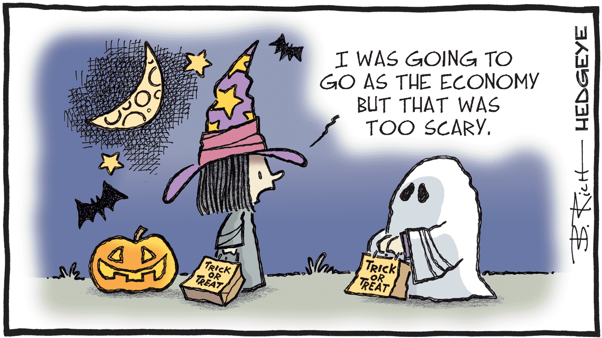MacroTraders.ro - Hedgeye - Cartoon of the Day - It's Getting Spooky... - Wednesday 01.11.2023 Picture
