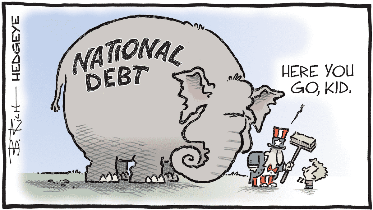MacroTraders.ro - Hedgeye - Cartoon of the Day - Piling On - Thursday 07.03.2024 Picture