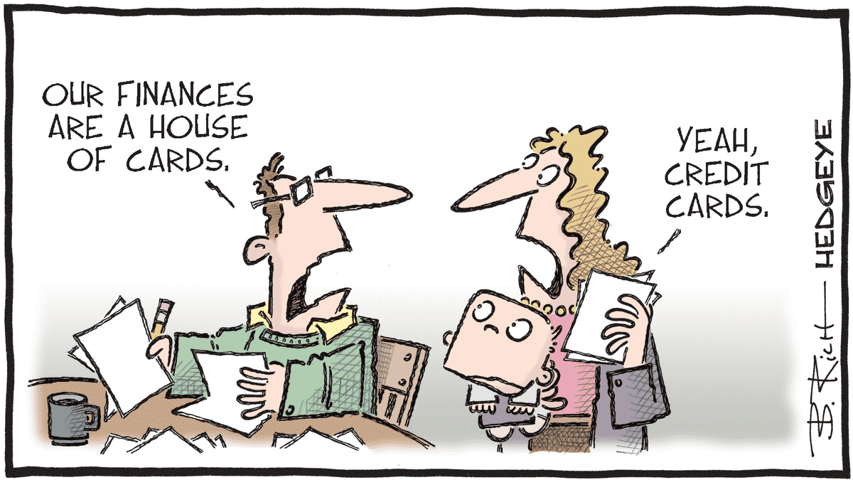 MacroTraders.ro - Hedgeye - Cartoon of the Day - Stacking the Debt - Monday 23.10.2023 Picture