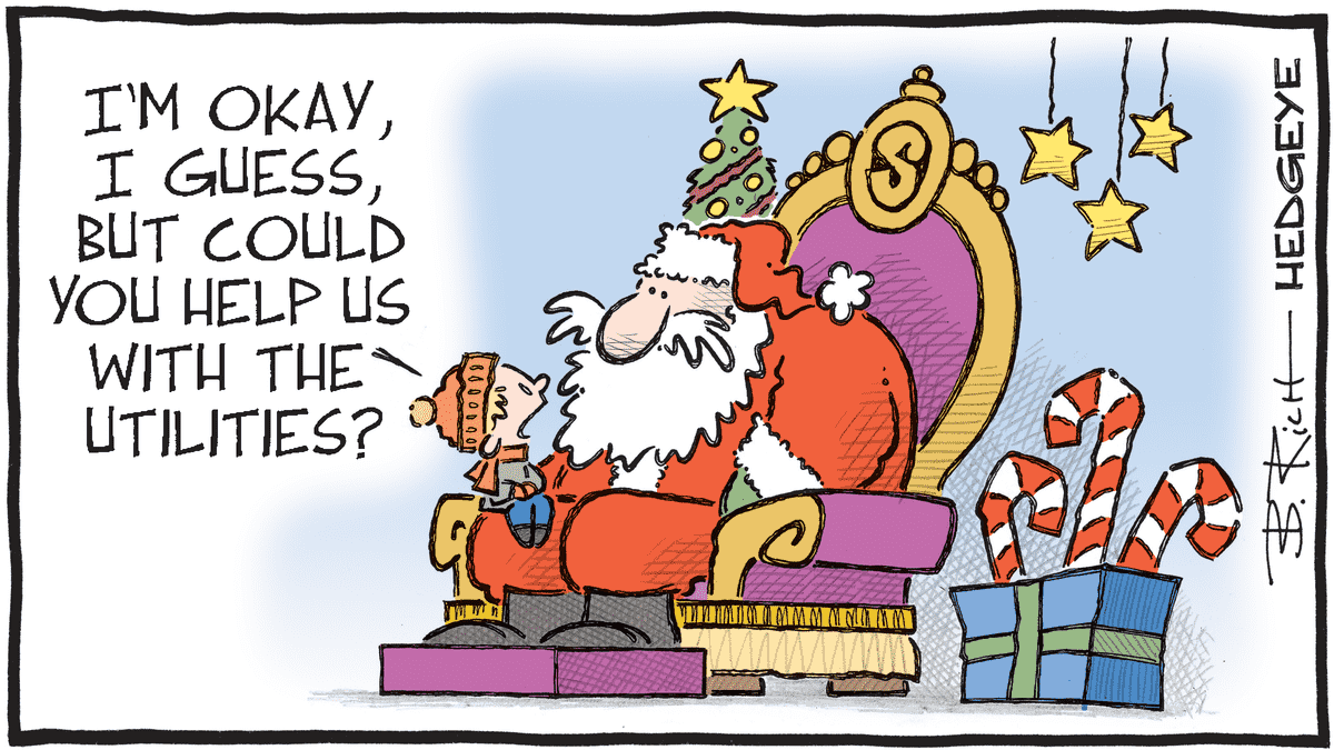 MacroTraders.ro - Hedgeye - Cartoon of the Day - Tough Ask - Wednesday 29.11.2023 Picture