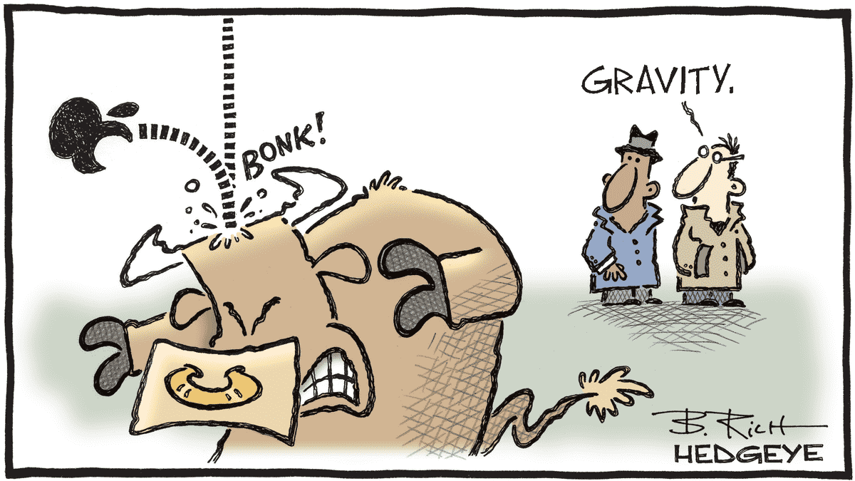 MacroTraders.ro - Hedgeye - Cartoon of the Day - What Goes Up... - Wednesday 06.03.2024 Picture