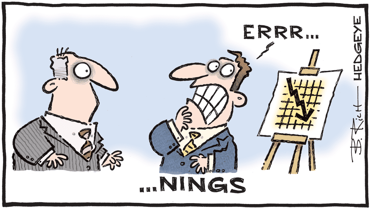 MacroTraders.ro - Hedgeye - Cartoon of the Day - Yikes - Tuesday 23.01.2024 Picture