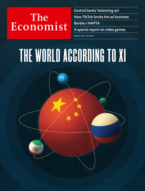 The Economist Cover 27 March 2023 The world according to XI Picture