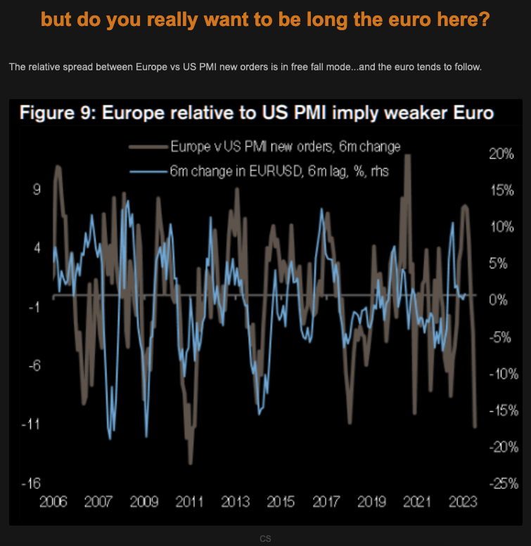 TheMarketEar - Macro Traders Blog Romania - Monday 31.07.2023 - Do you really want to be Long Euro Picture